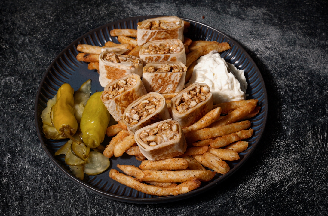 Chicken Shawarma Meal.