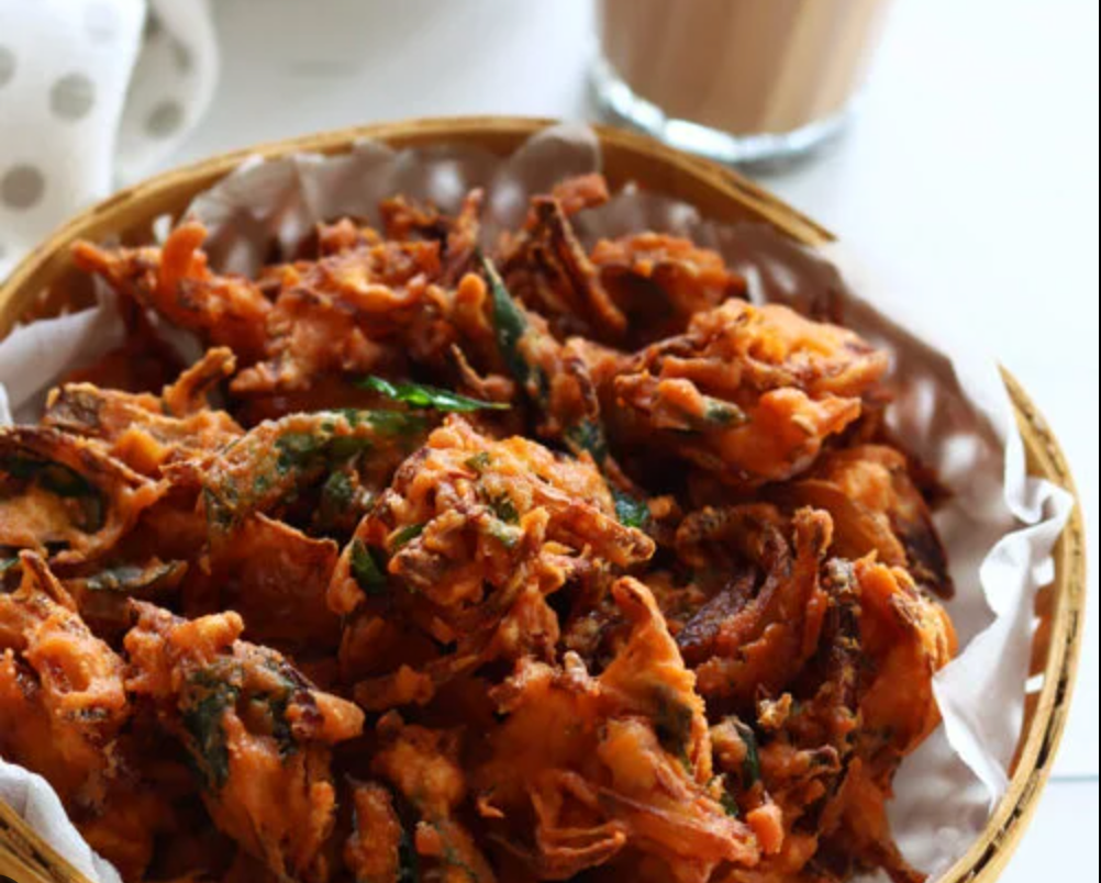 Onion Pakora.
