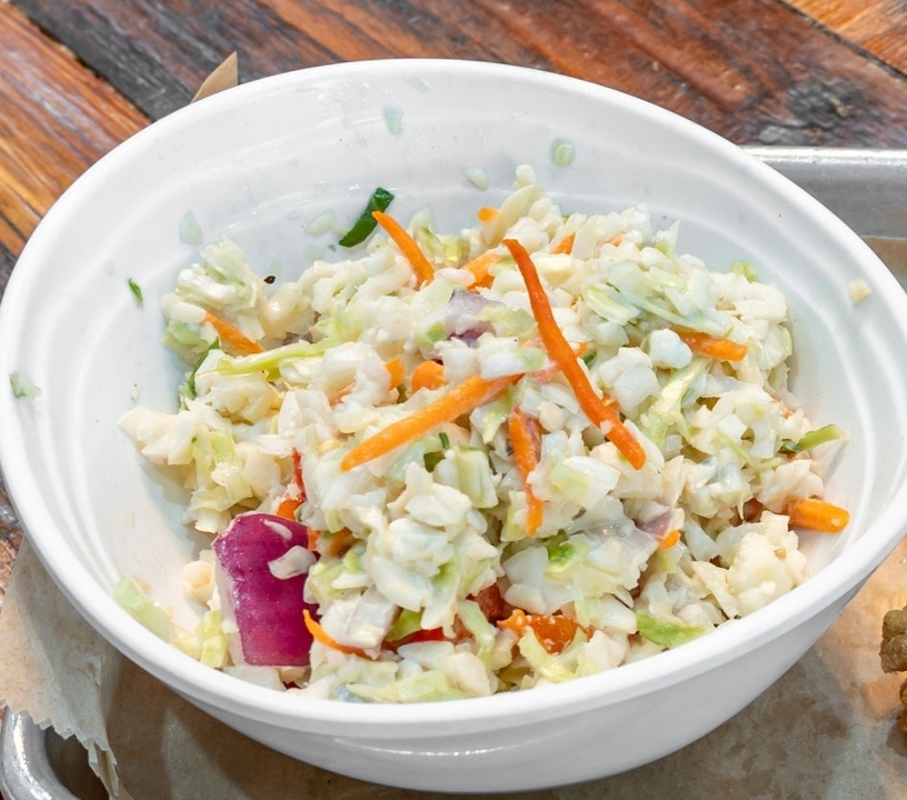 Blue Cheese Slaw.