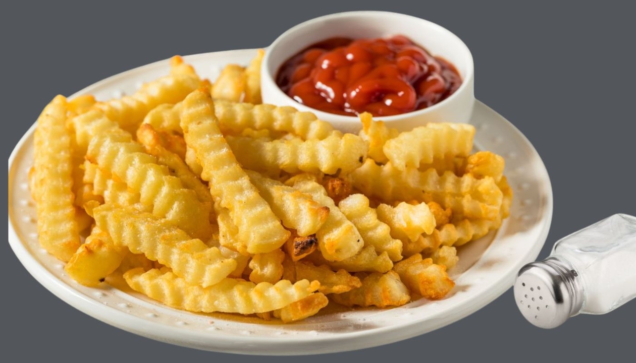 Crinkle Cut Fries.