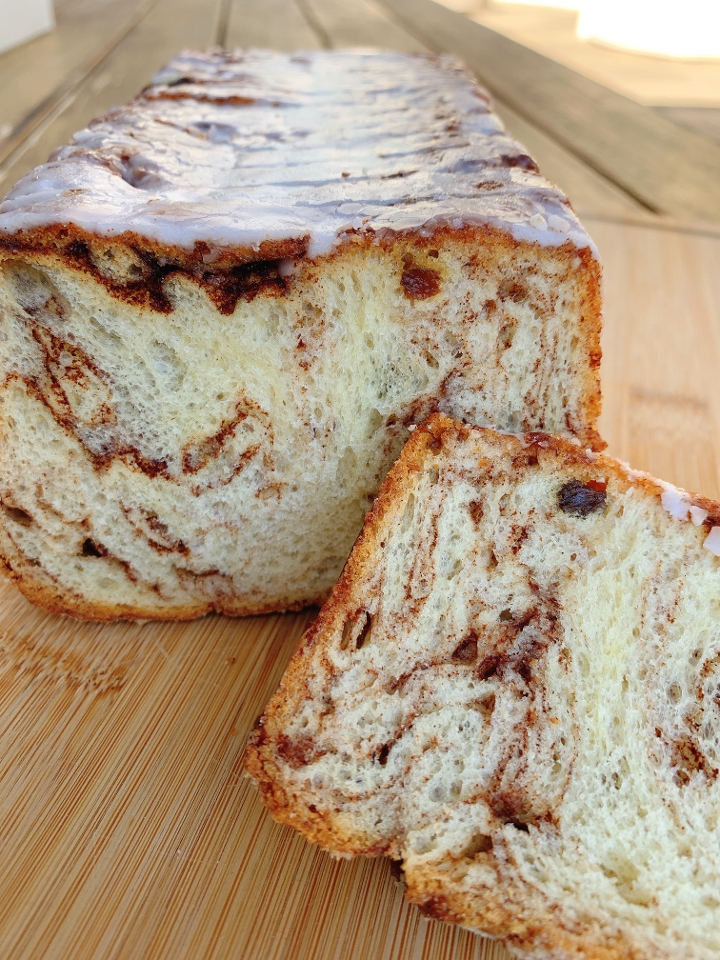 Greenlee's Raisin Cinnamon Bread.
