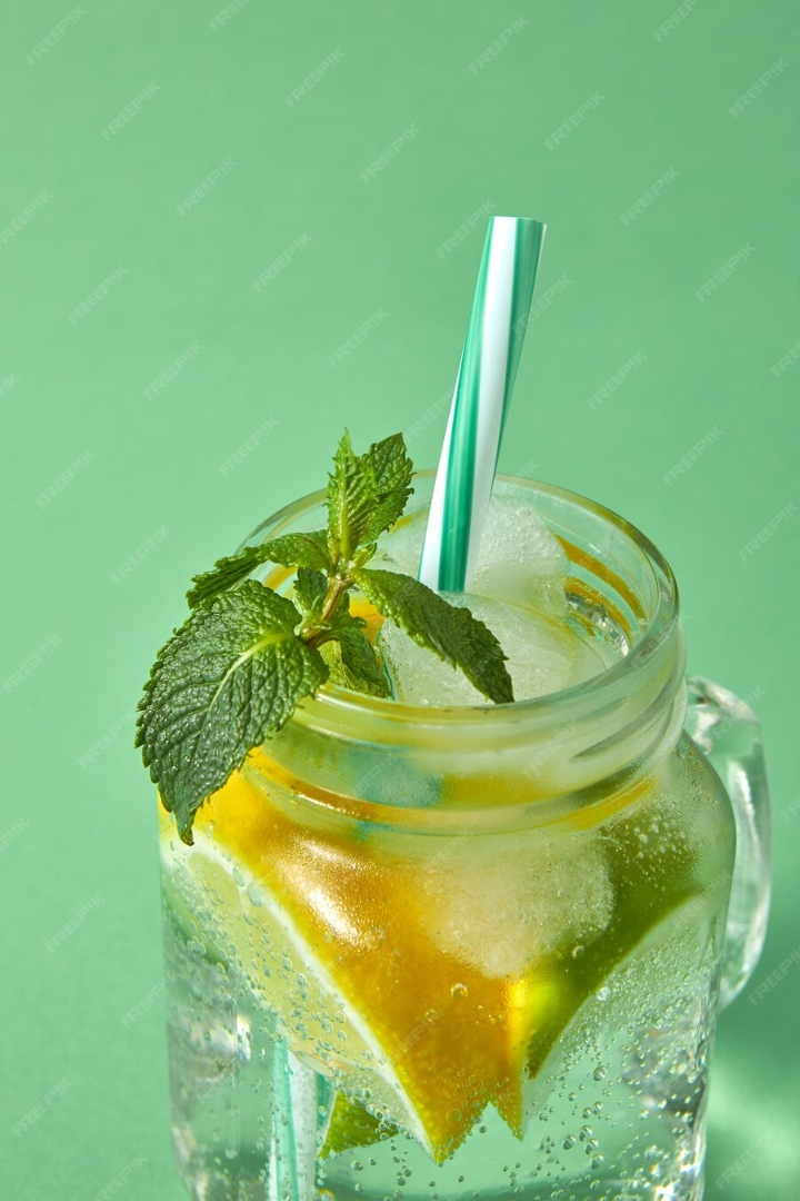 Sparkling Shikanji Lemonade.