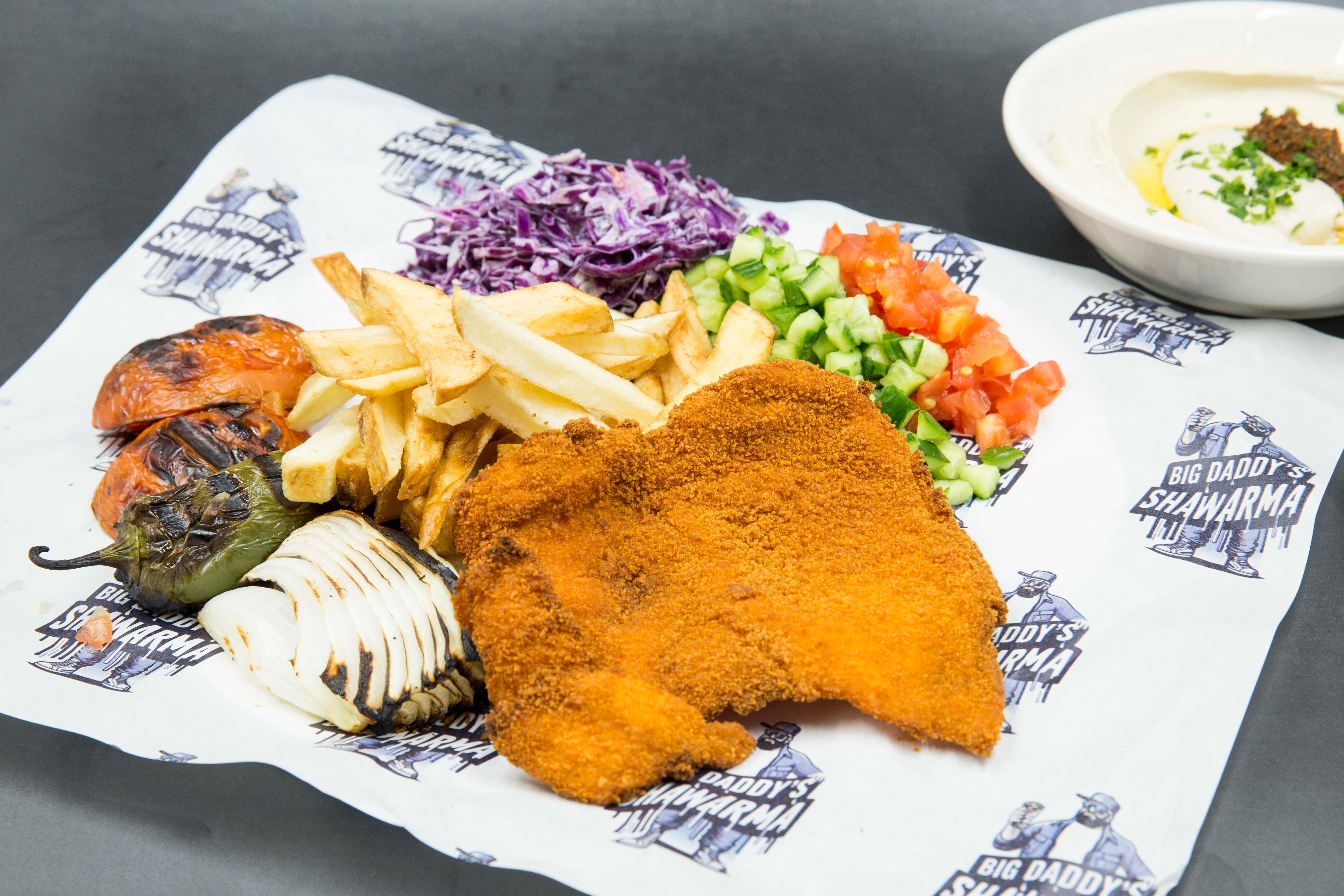 Chicken Schnitzel.