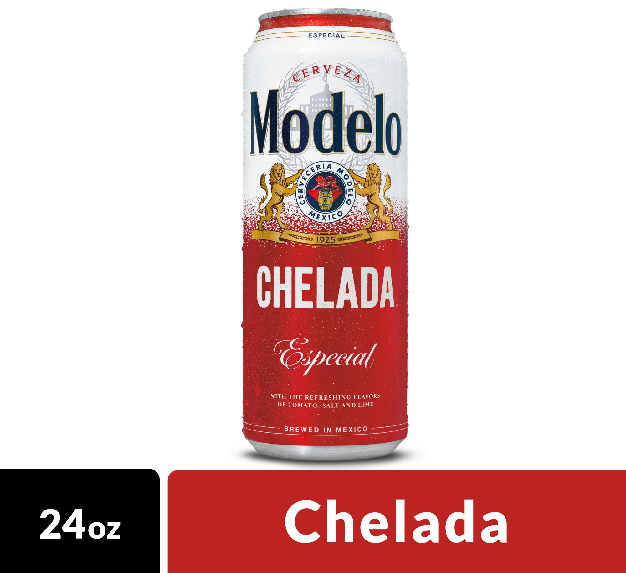 Modelo Chelada Especial Mexican Import Flavored Beer - 24.0 Fl Oz.