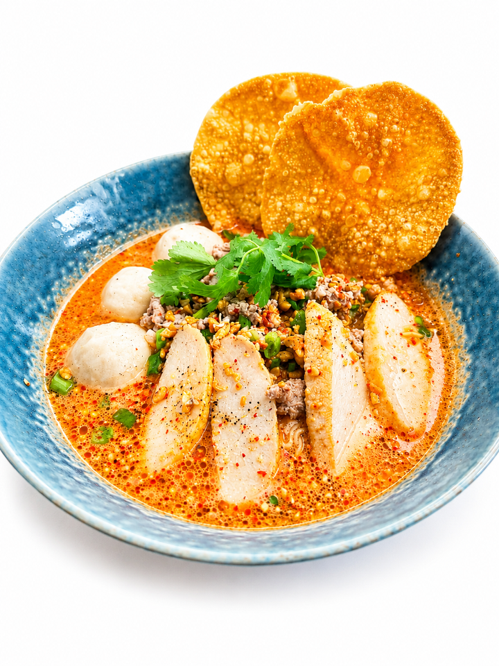JAI DEE TOM YUM NOODLE SOUP 🌶️ 🥜.