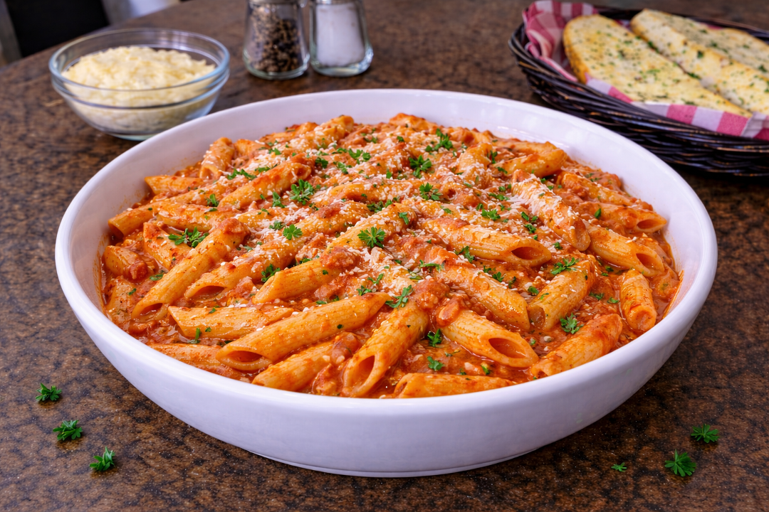 Penne Alla Vodka.
