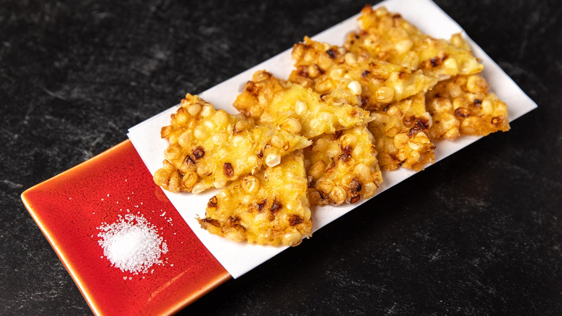 Corn Tempura.