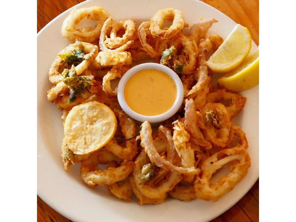 Calamarez Rebozados.