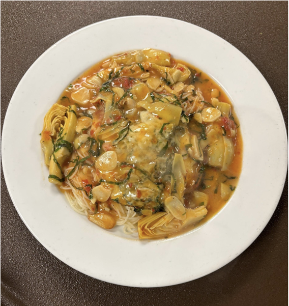 Chicken Toscana.