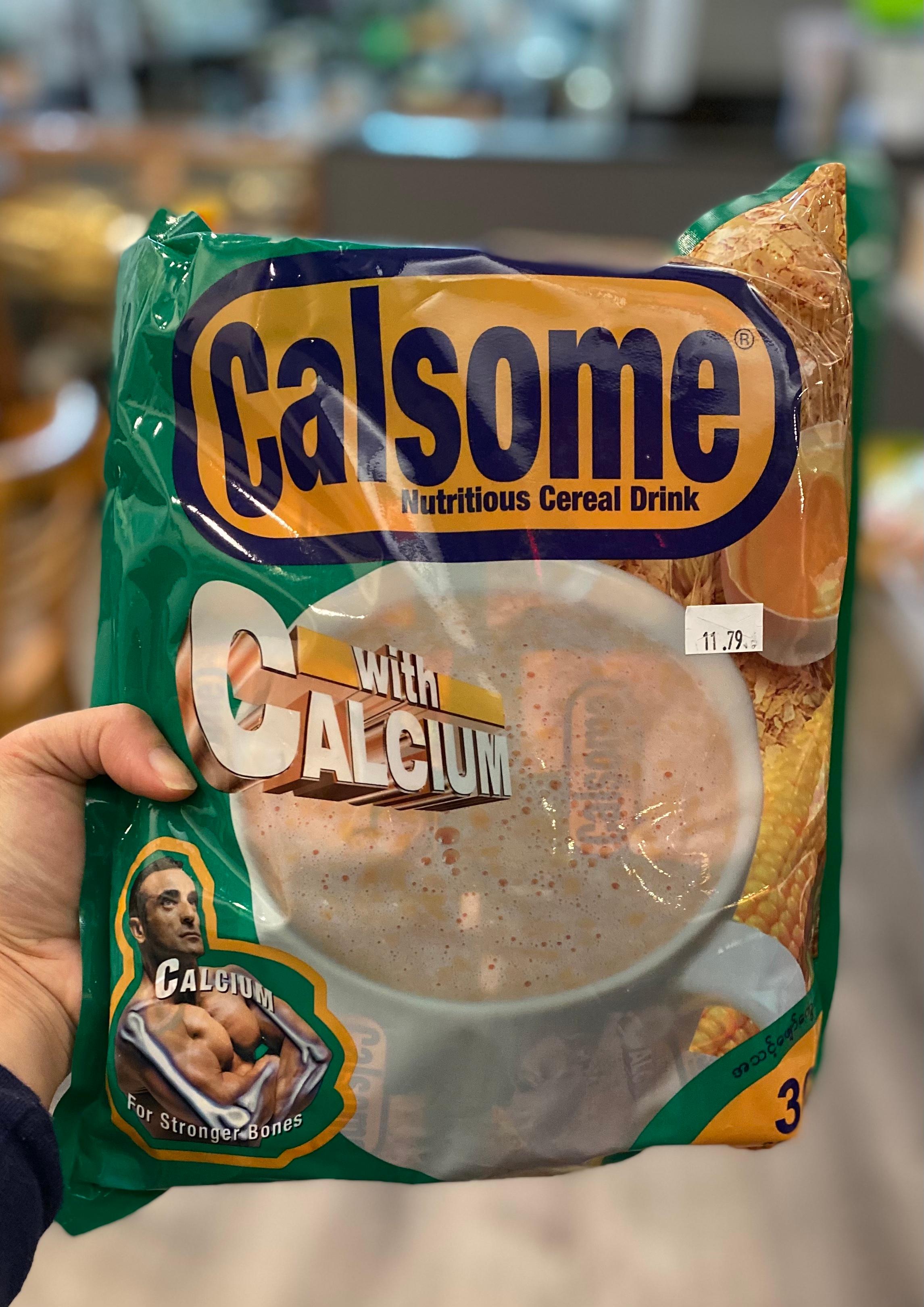 Calsome (ready to drink ~ cereal drink).