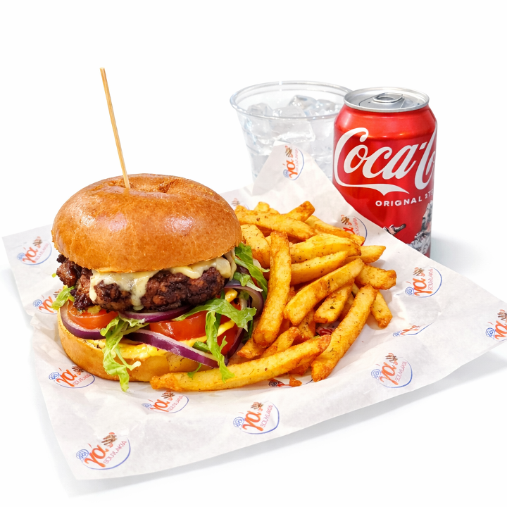 Let’s GO BIFTEKI BURGER COMBO.