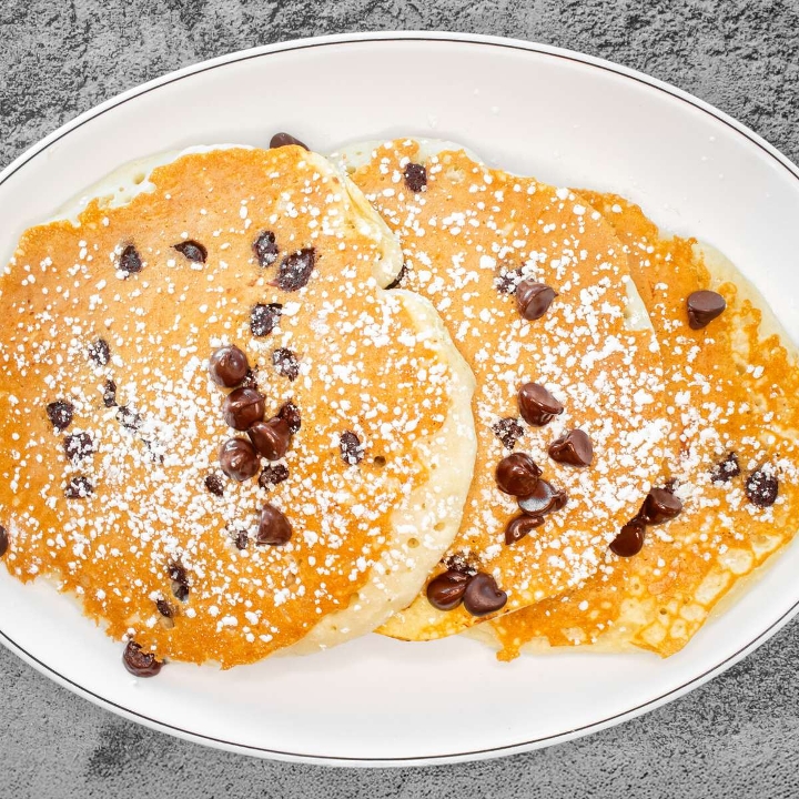 Chocolate Chip Pancakes.