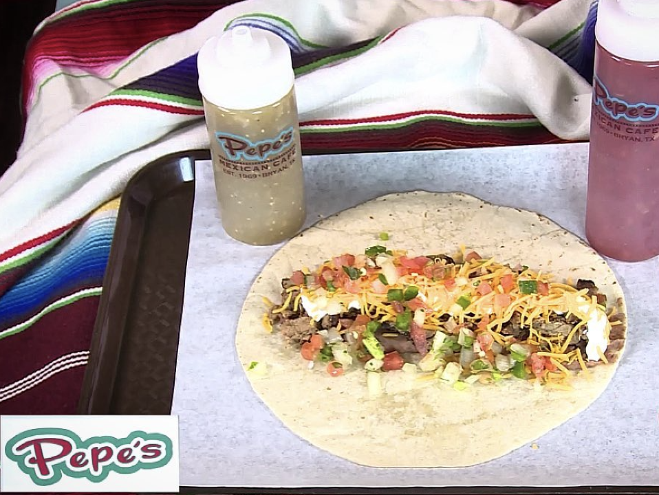 Steak Fajita Burrito.