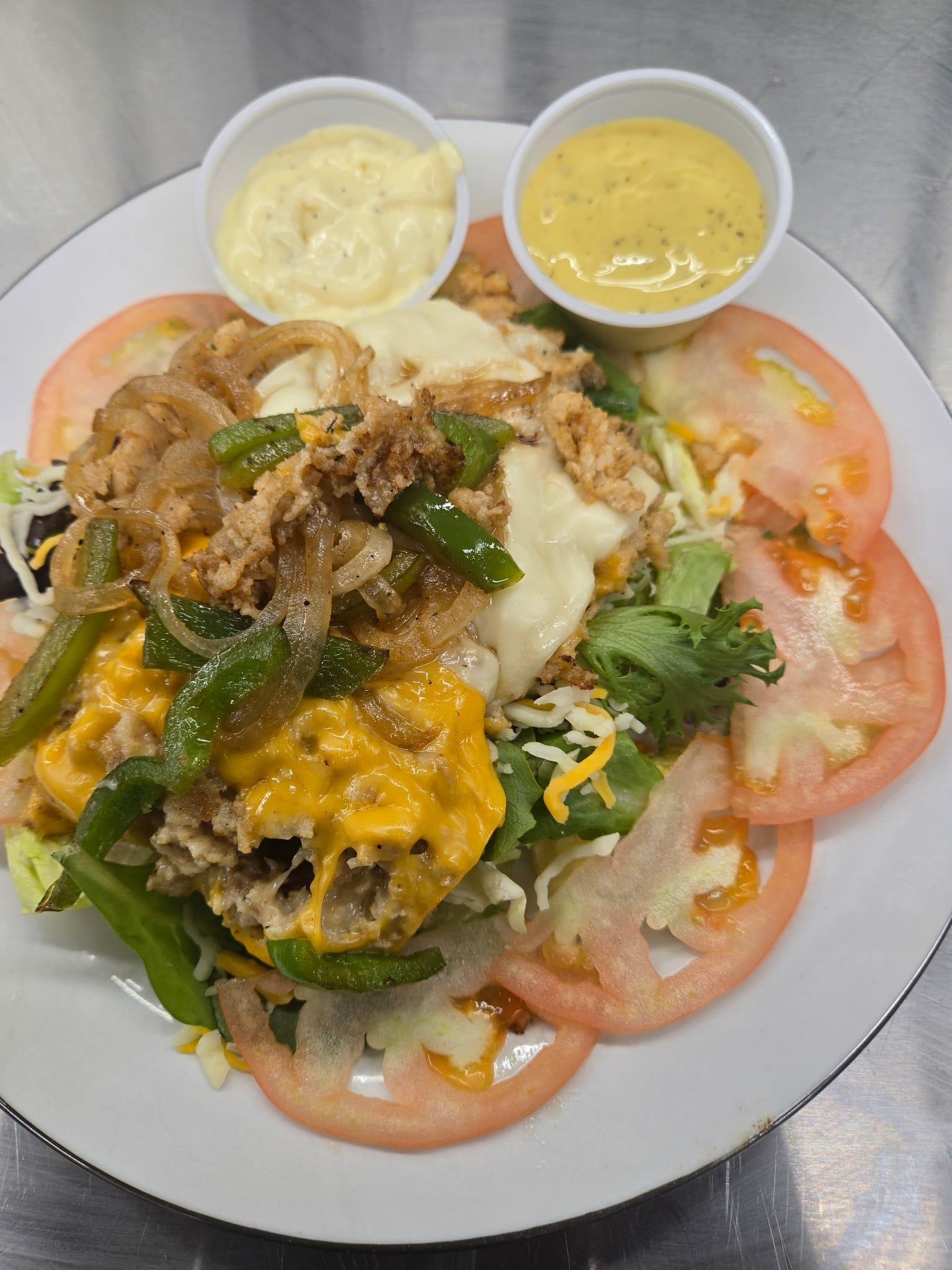 Steak Philly Salad.