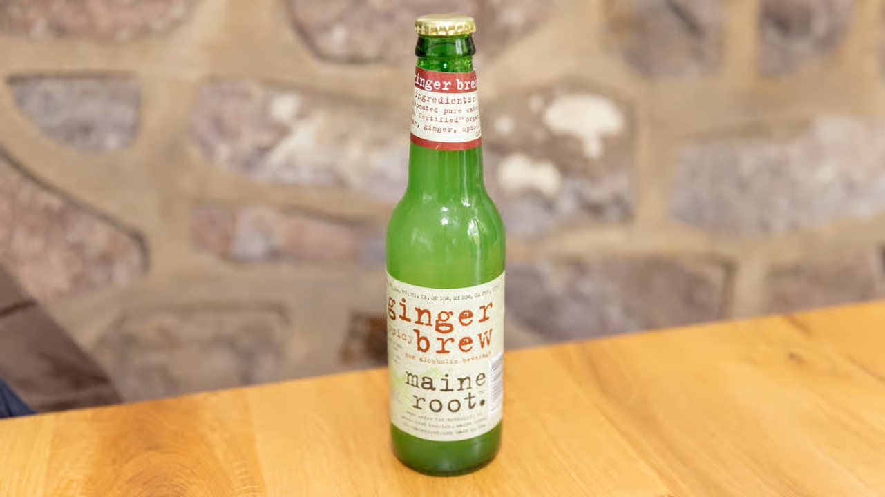 Maine Root Ginger Brew.