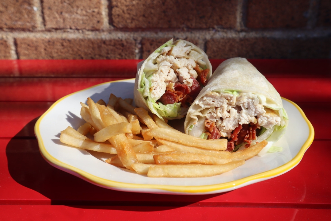 Chicken Bacon Ranch Wrap.