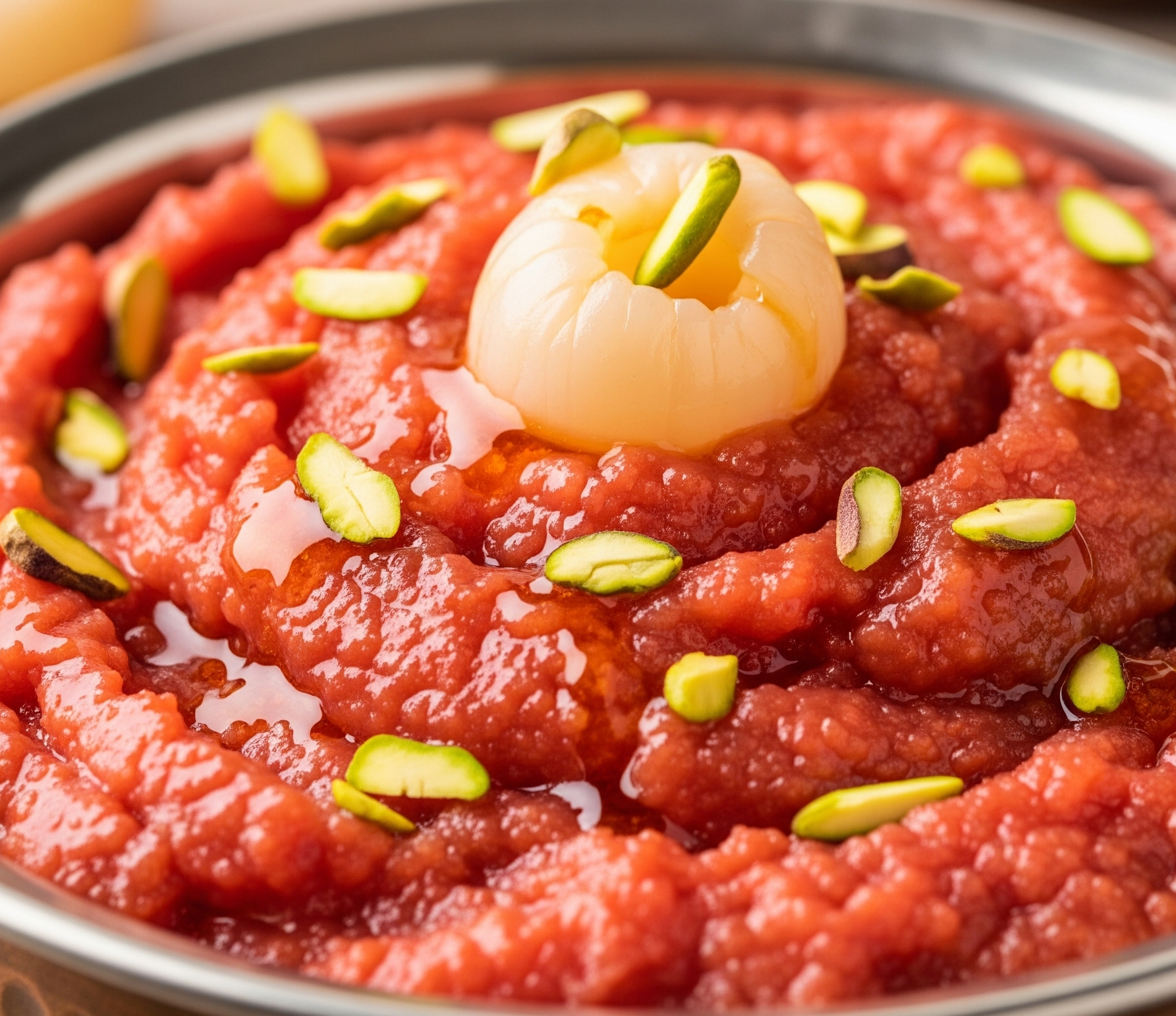 Lychee Halwa.