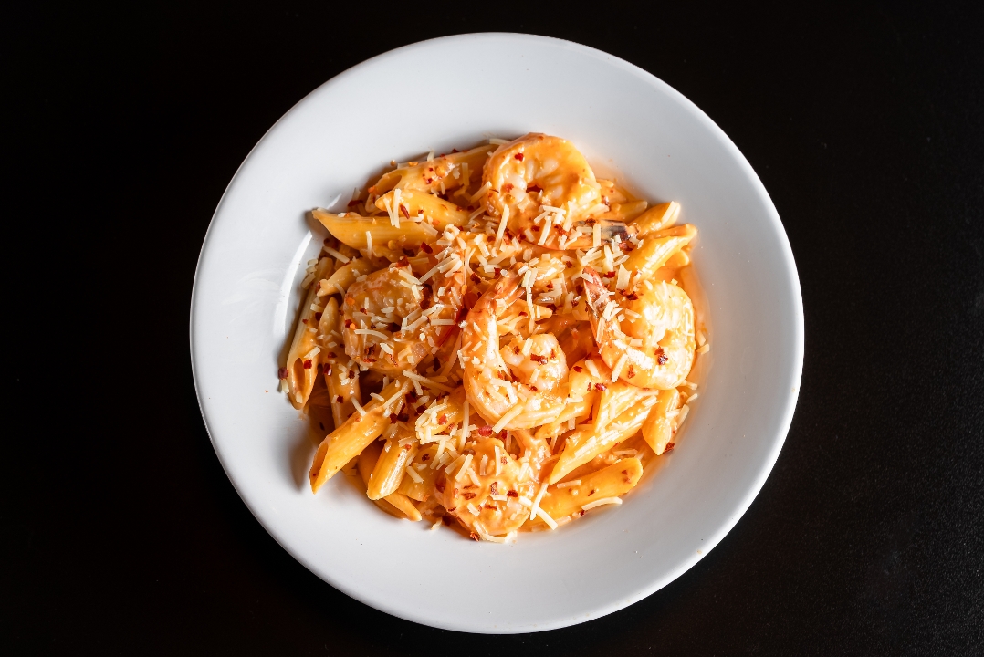 Chili Prawn Pasta.