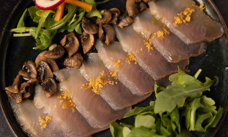 Albacore Carpaccio.