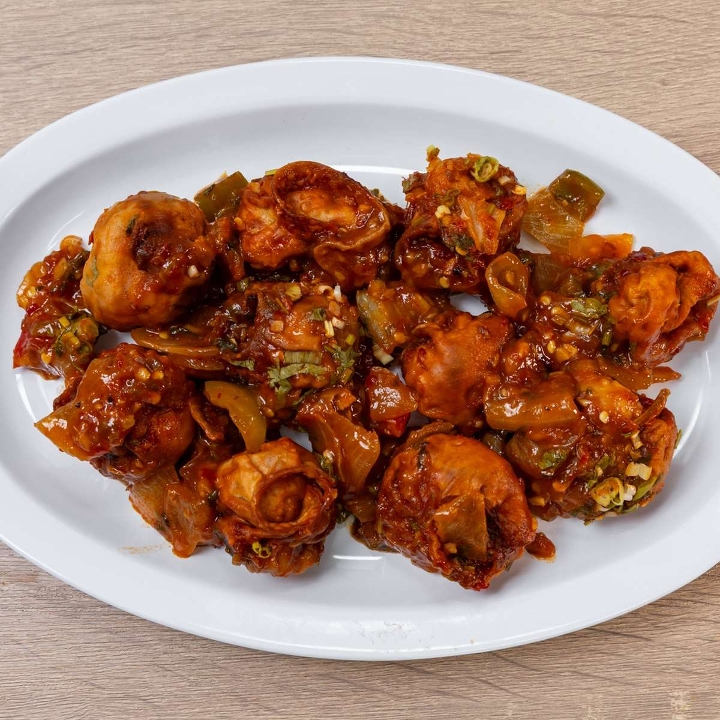 Vegetables (Fry Chili) Momos.