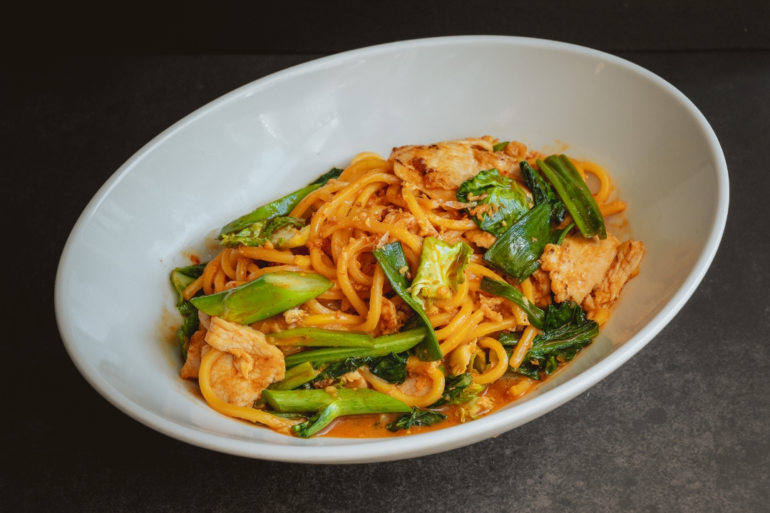 Pad Sriracha Noodles.