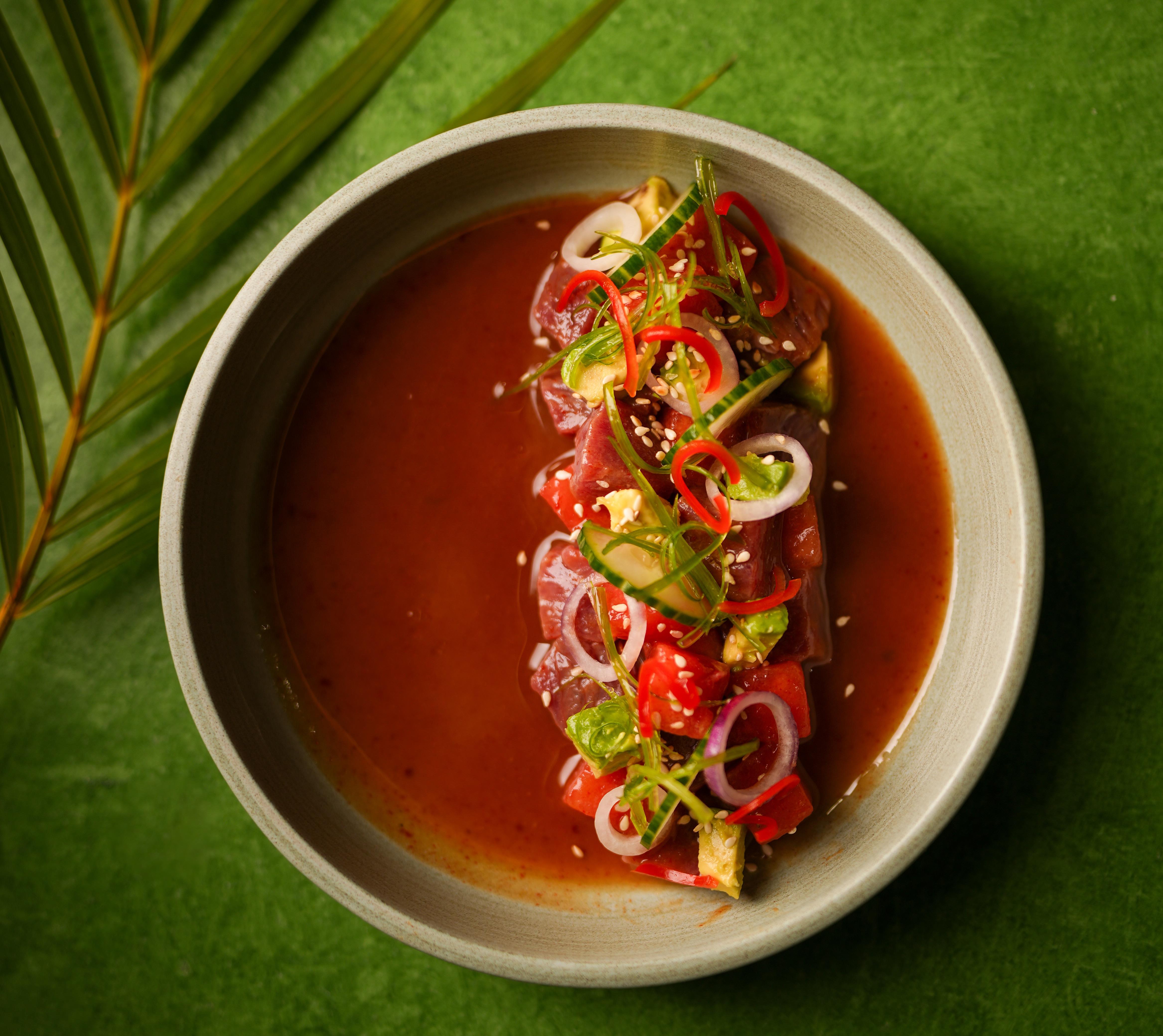 Maguro Nikkei Ceviche.
