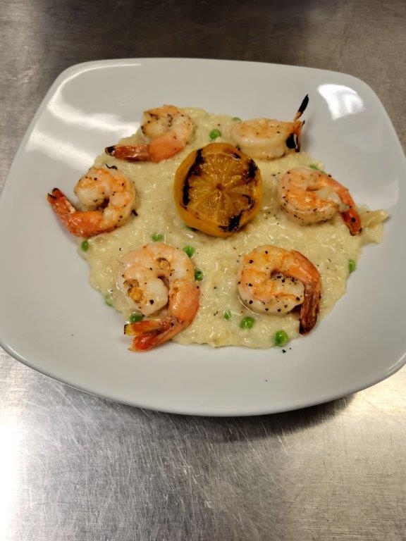 Shrimp Risotto.