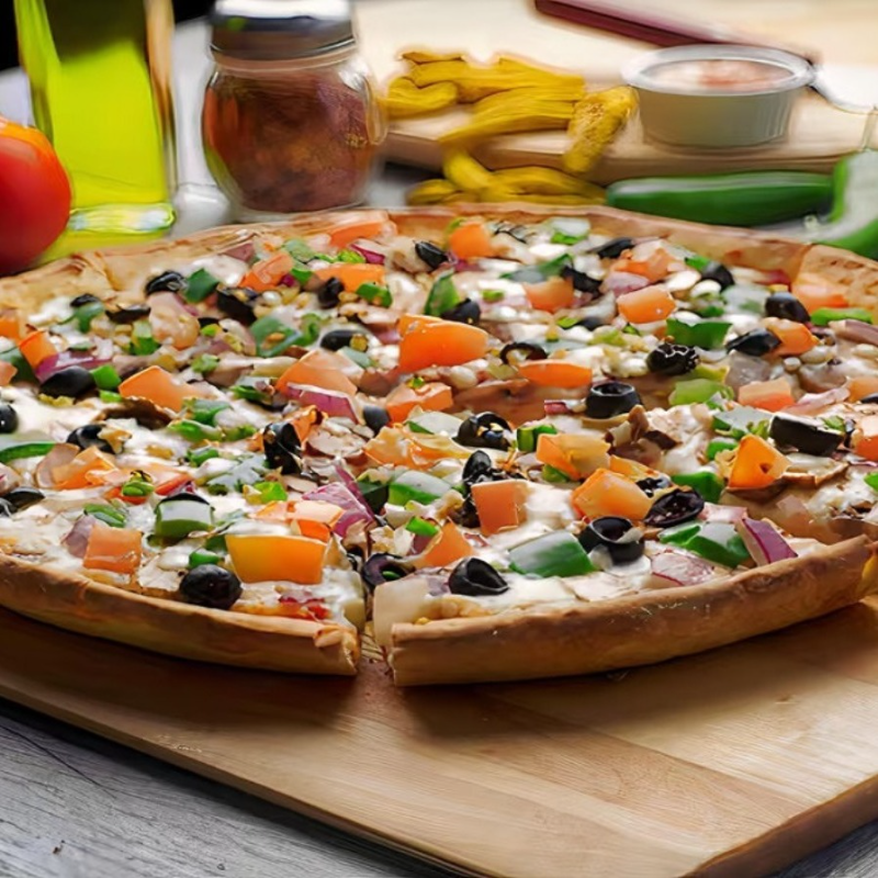 GF Plant-Based Vegan Nation Pizza.