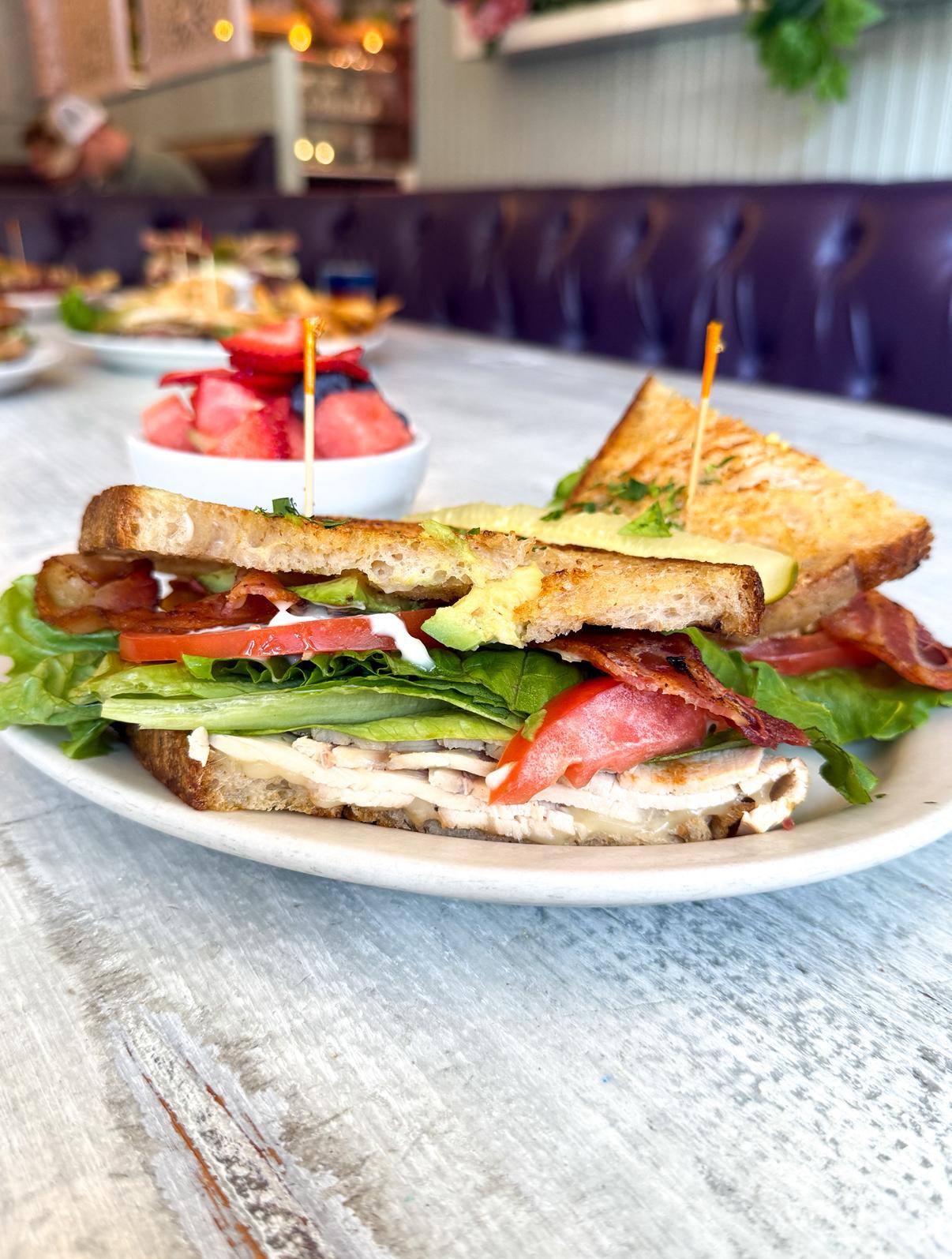 Turkey Avocado Club.
