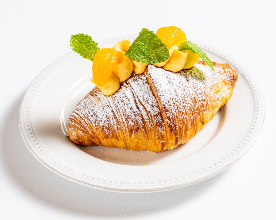 Tangerine Croissant.
