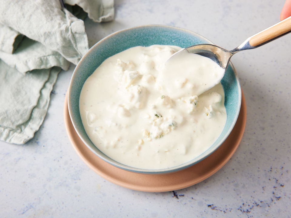 BLUE CHEESE DRESSING.