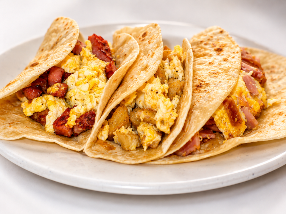 Breakfast TACOS.