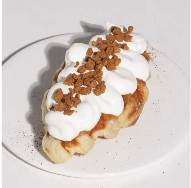 Biscoff Cookie Croffle.