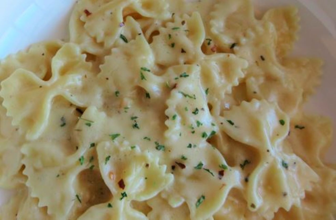 Bow Tie Pasta Caesar Cold Salad.