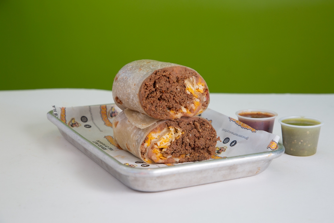 Ground Beef Burrito.