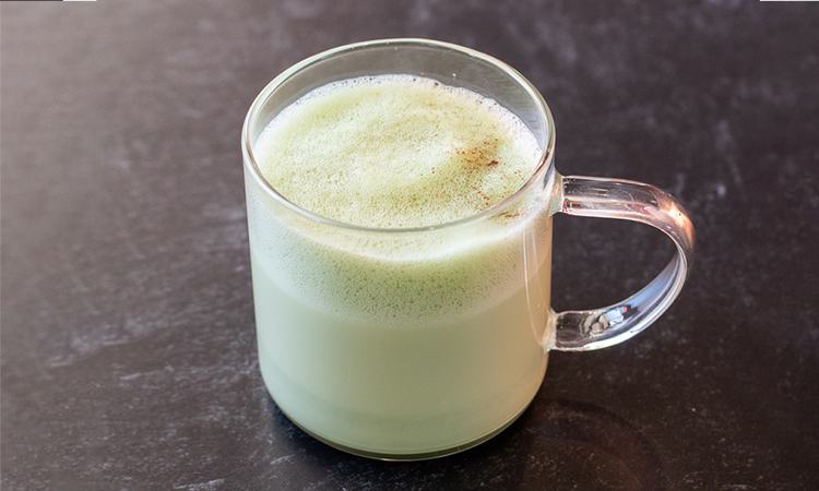 Matcha Cinnamon Latte.