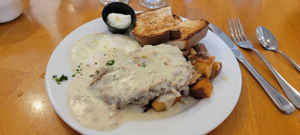 Chicken Fried Steak & Eggs.