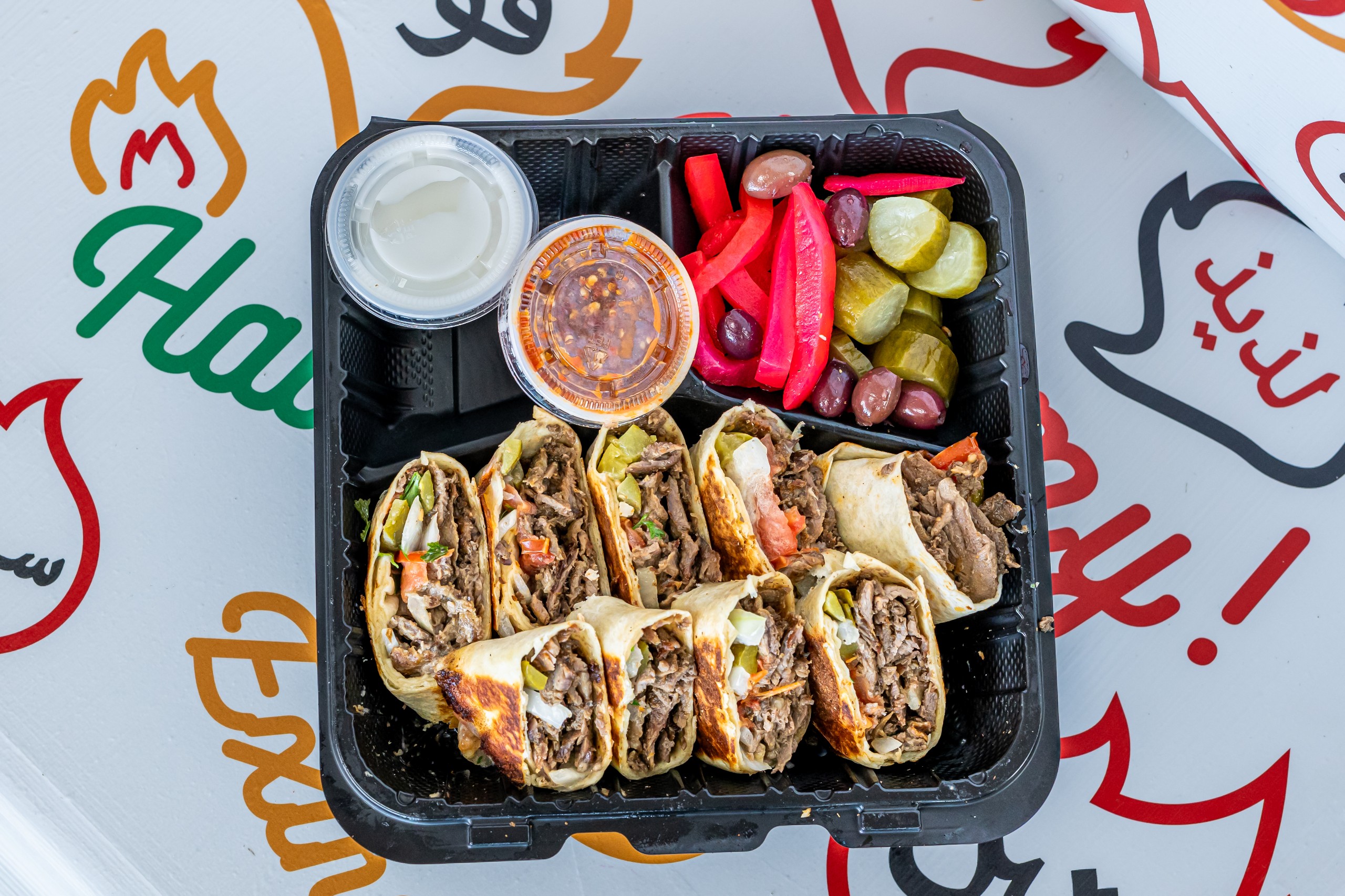 Beef Shawarma Platter.