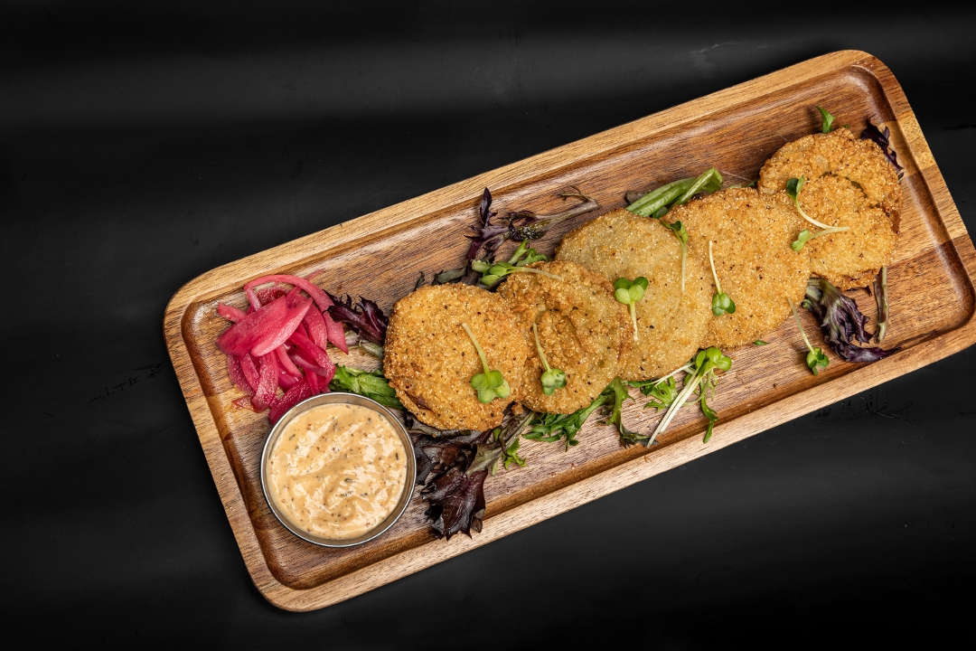 Fried Green Tomatoes (vg).