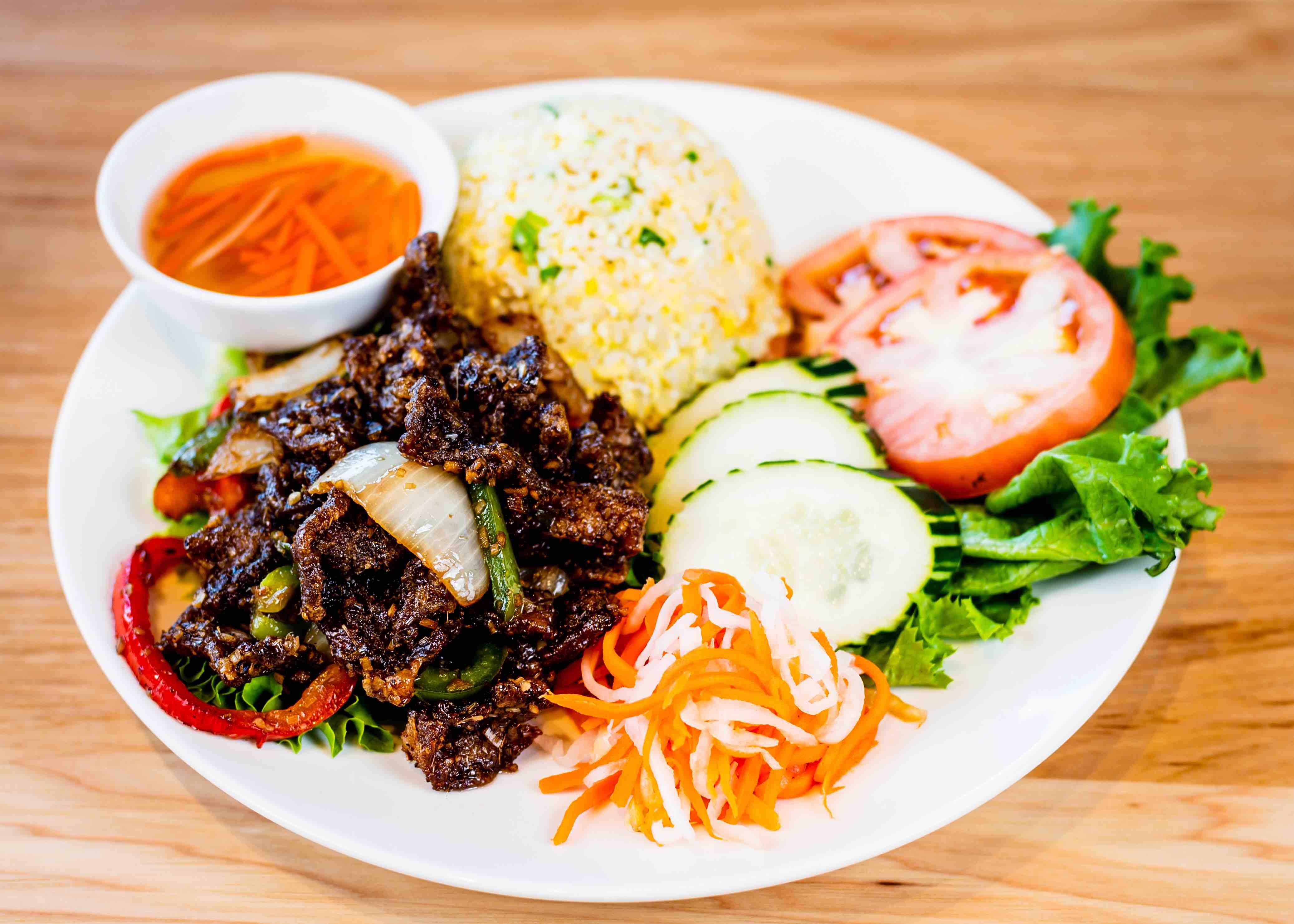 LMG Beef Fried Rice.
