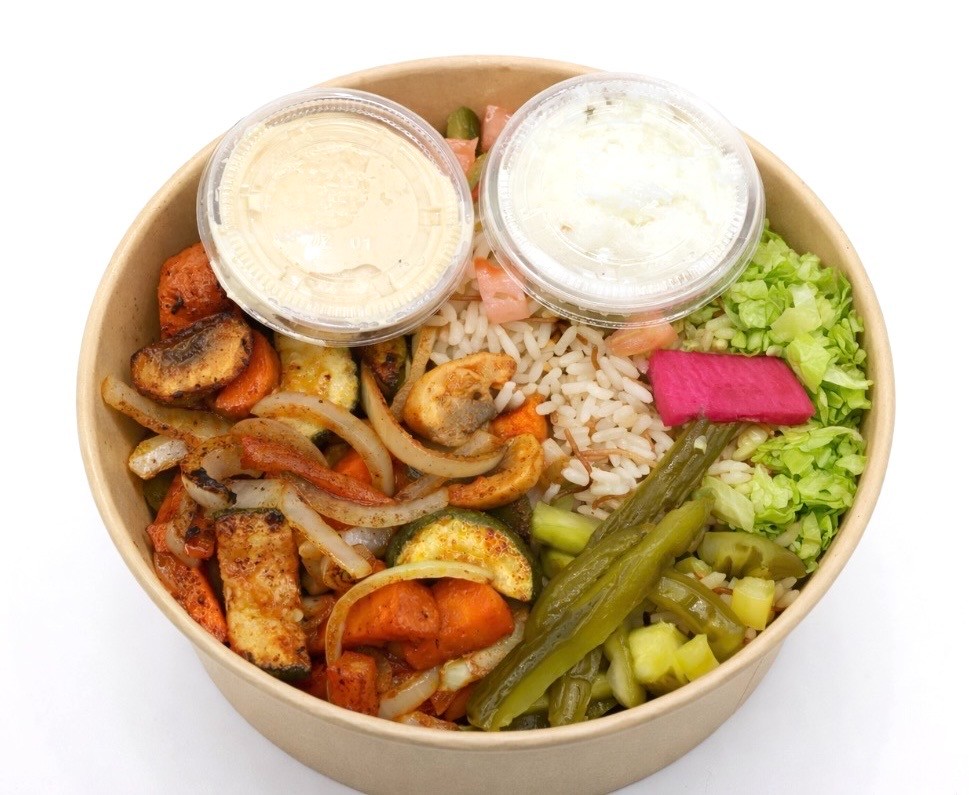 Chicken Ghallaba Bowl.