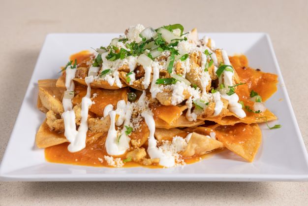 Chicken Chilaquiles.