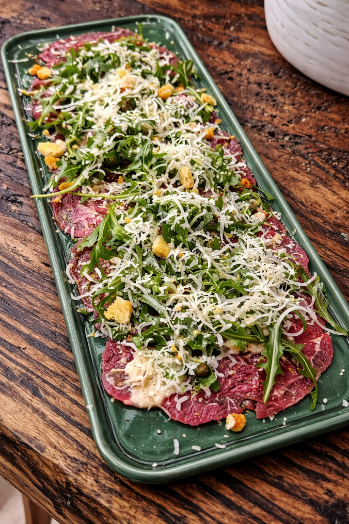 Beef Carpaccio.
