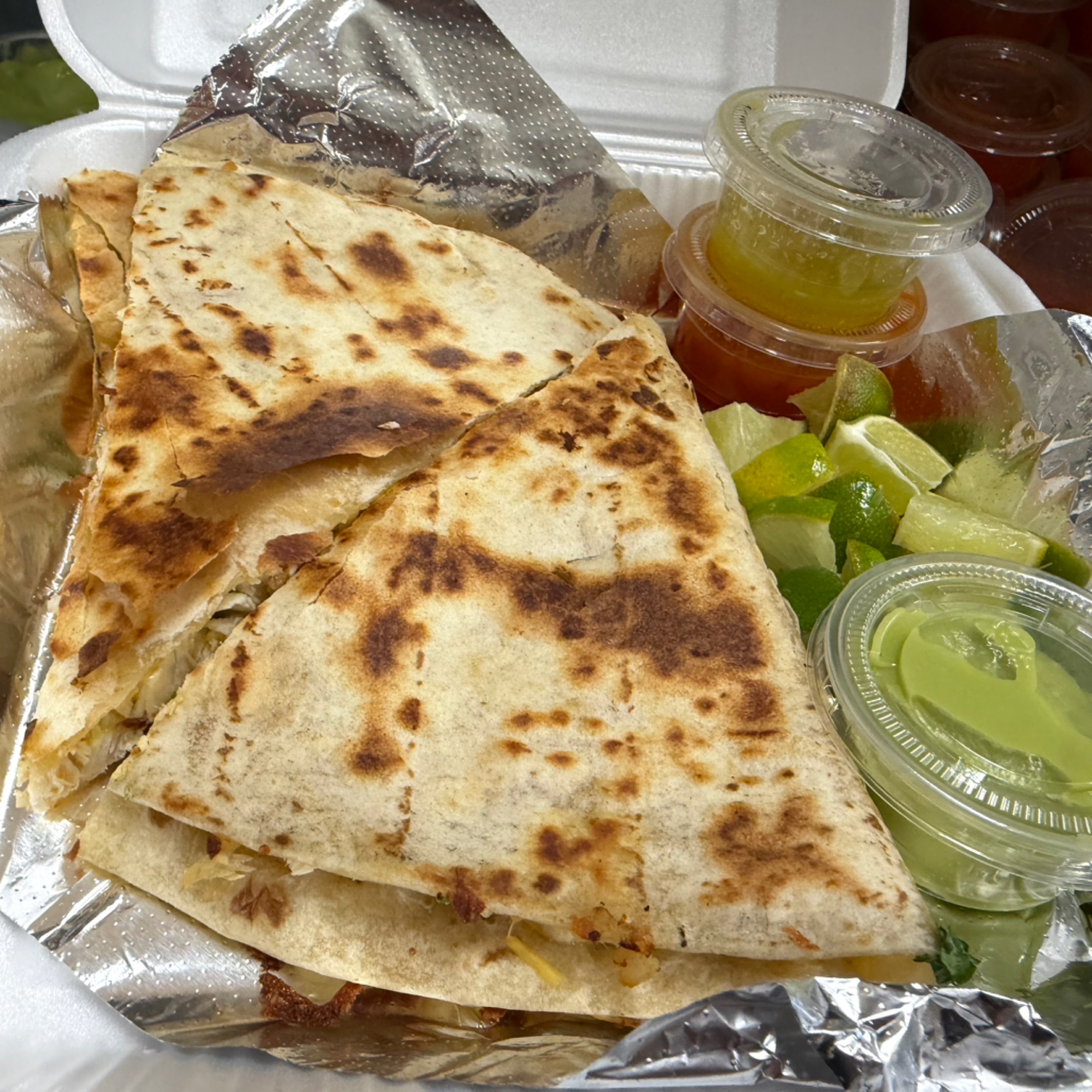 Carne Asada Quesadilla.