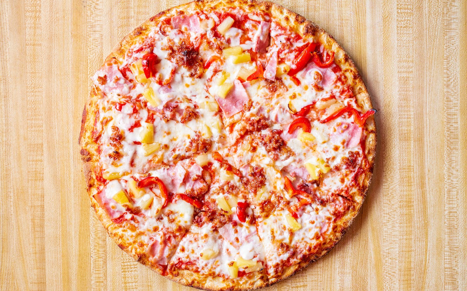 Honolulu Hawaiian Pizza.