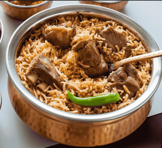 Lamb Biryani.