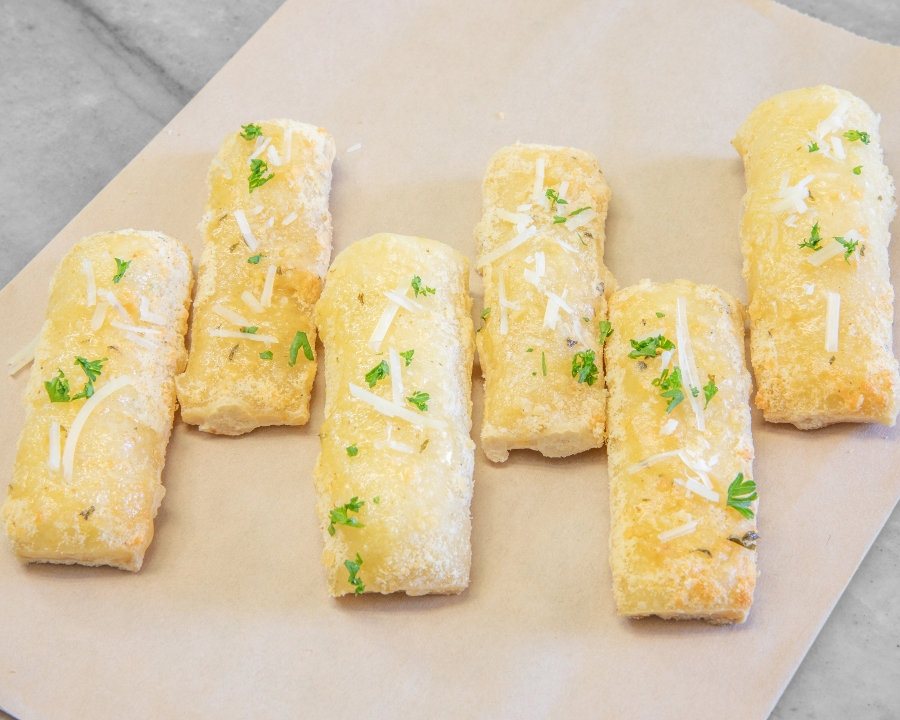 Garlic Breadsticks.