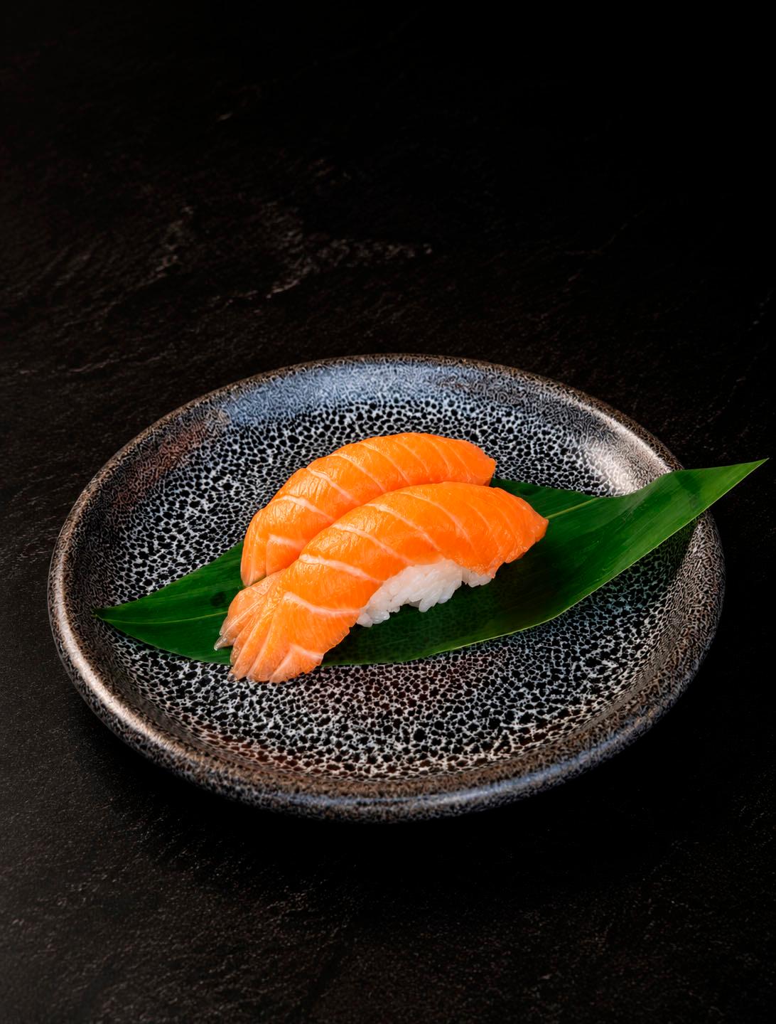 Salmon Nigiri.