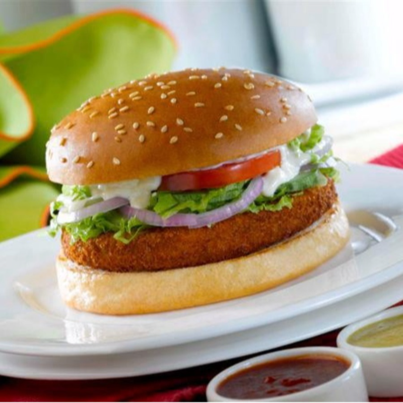Aloo Tikki Burger.