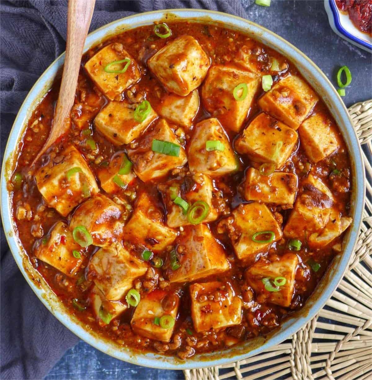 Mapo Tofu Dry Noodle / 麻婆豆腐粉/面.